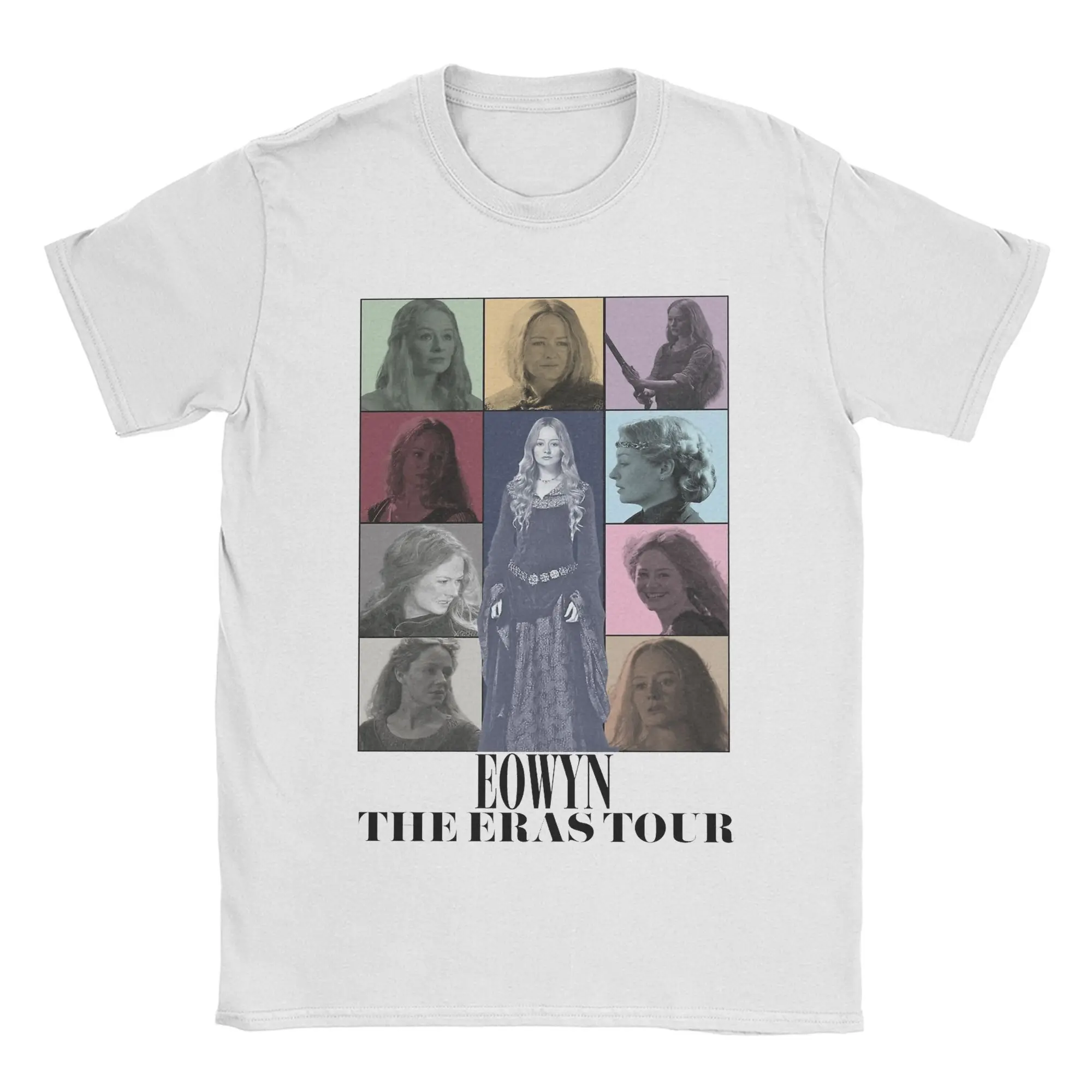 Мужские футболки eowyn Concert L-Lords Of The R-Rings Забавные хлопковые с короткими рукавами