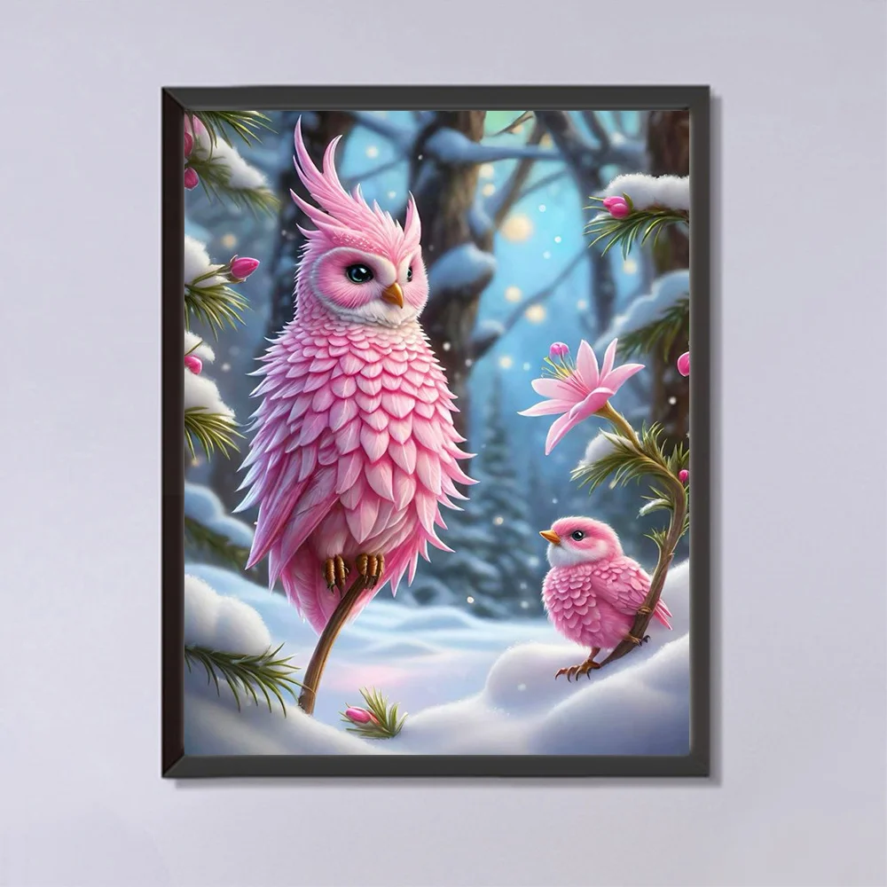 Evershine 5D Набор Алмазной Живописи-полная Дрель Сова Животное Круглая Квадратная