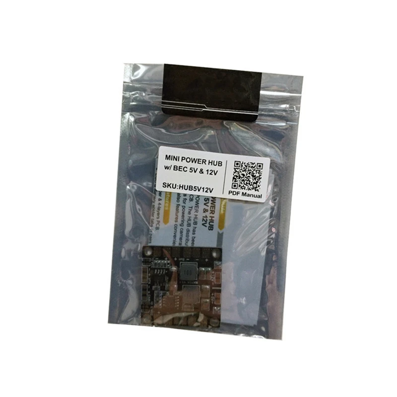 Mini Power Hub Distribution Board PDB With Dual BEC 5V/ 12V For FPV DIY RC Racing Drone Multicopter Quadcopter