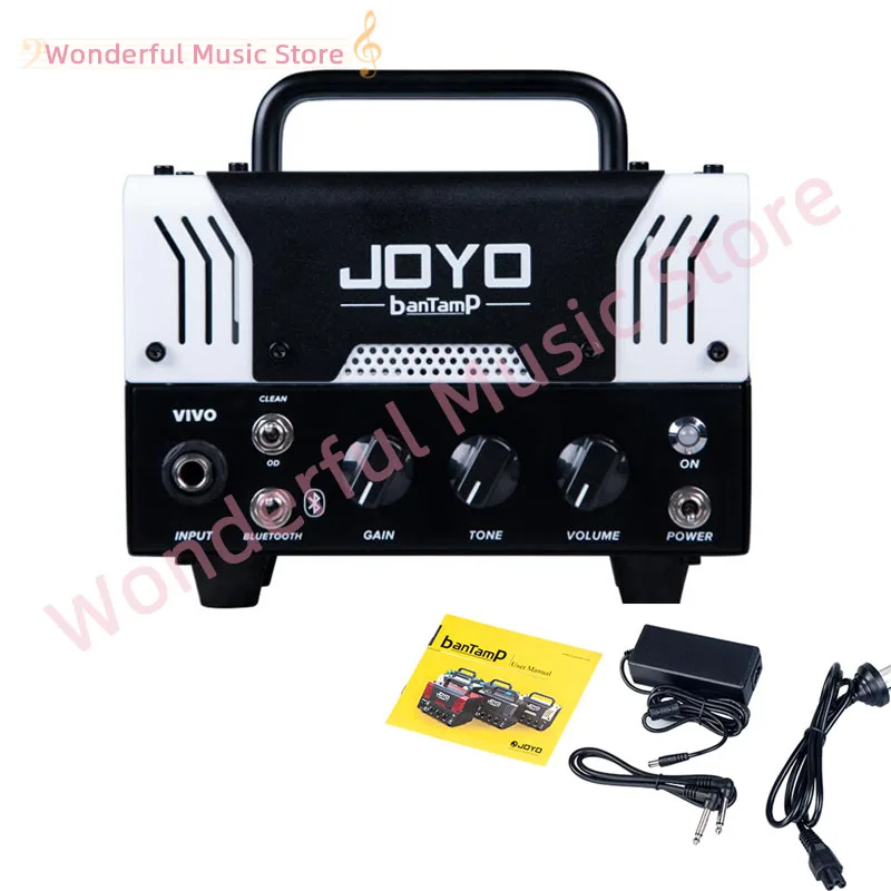 

JOYO BanTamPVIVO Electric Guitar Amplifier Amp Head Mini Guitar Speaker High Distortion Electric Tube Amp Head Guitar Parts