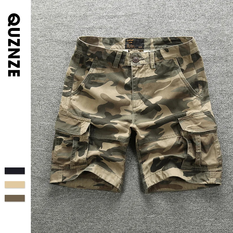 

Men's pants 2022 summer new straight-cut overalls shorts sports five-point pants casual shorts men men casual shorts