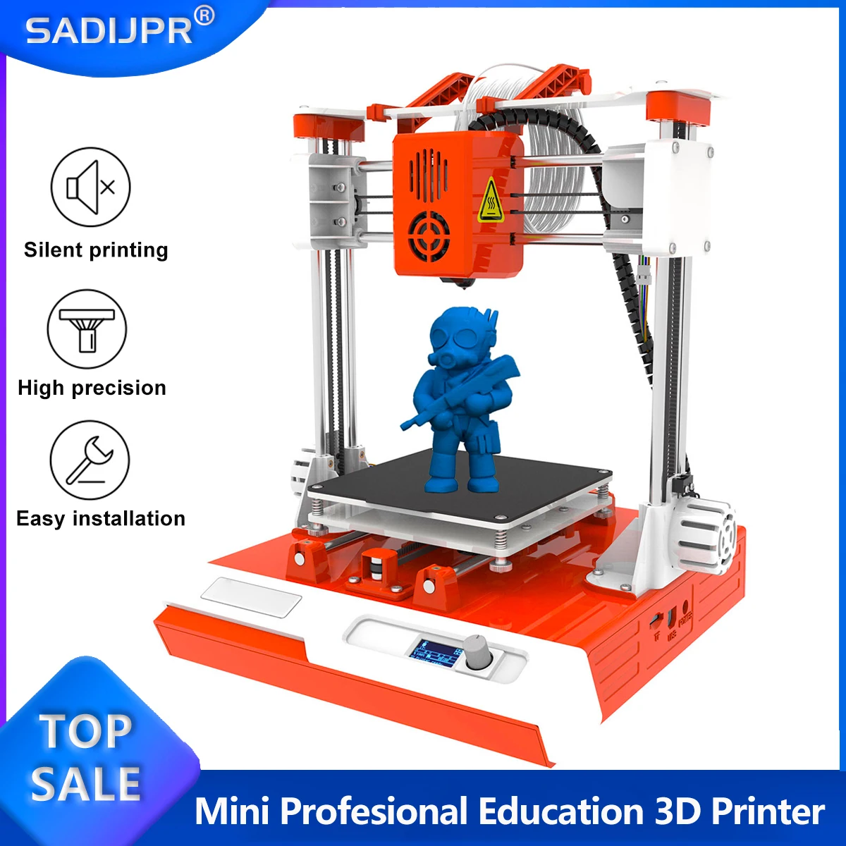 SADIJPR 3D Printer Self Developed Modeling Software E3DMagic 3D Printer Intelligent Printing Slicer Easyware Children 3D Printer loading=lazy