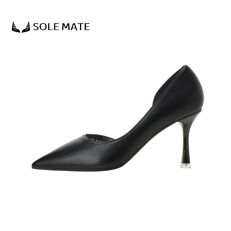 

European-American Professional Comfort OL Hollow Cut High Heels: Tempting Women's Single Shoes.