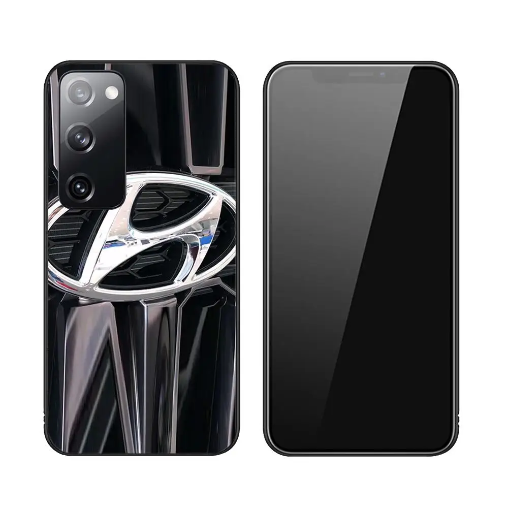 Hyundai Motor Phone Case Luxury Fashion For Samsung Galaxy S23 S21 S10 S30 S20 S22 S8 S9 S30 Pro Plus Ultra Fe Soft Phone Covers