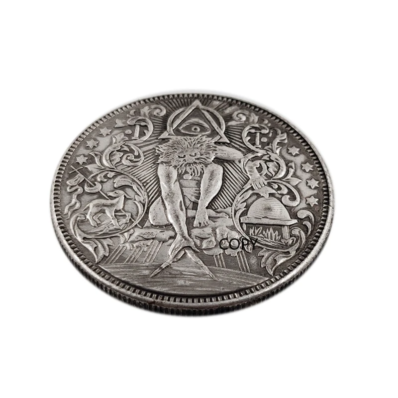 

Монета Моргана «Путешествие», «глаза Бога», «всеможденный Бог», коллекция американских монет, украшение для дома, памятные монеты, Подарочные поделки