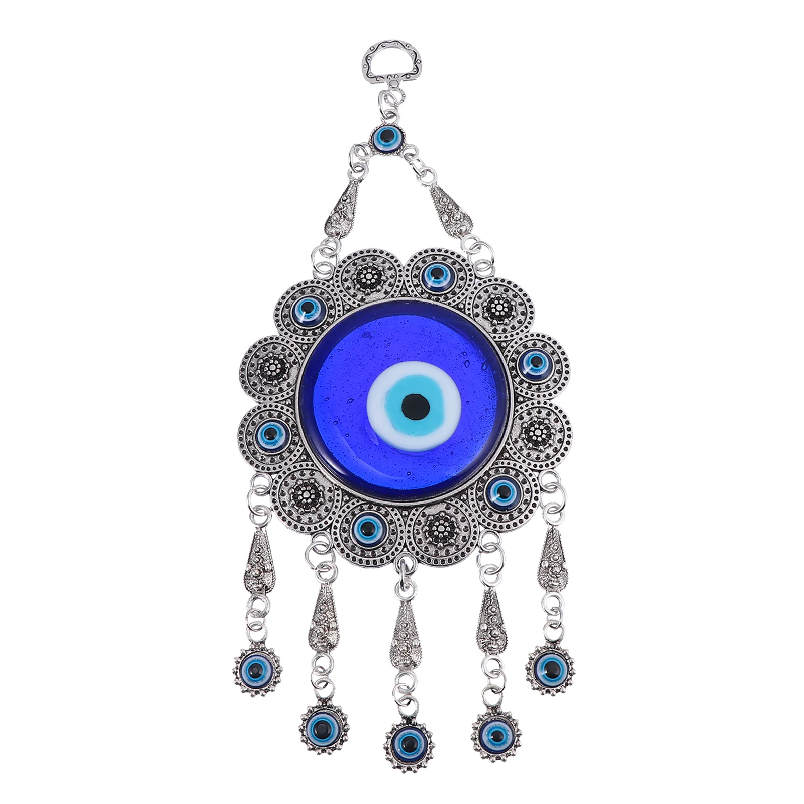 

Eye Pendant Turkish Hanging Ornament Evil Blue Good Luck Lucky Decor Amulet Catcher Dream Wall Charm Protection Window Car Deocr