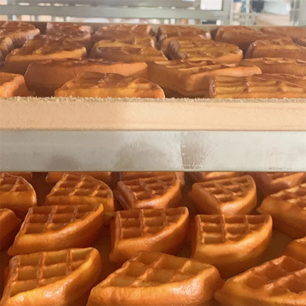 Трехмерная вафельная модель в форме веера оригинальная золотистая эластичная