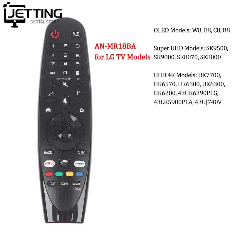 Пульт дистанционного управления для LG TV Smart Magic AN-MR18BA AN-MR19BA AN-MR400G AN-MR500G AN-MR500 AN-MR700