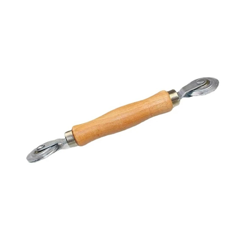 

Screen Rolling Tool A Must Have Tool for Installing Window & Door Screens Spline Roller with Wood Handle & Steel- Wheels