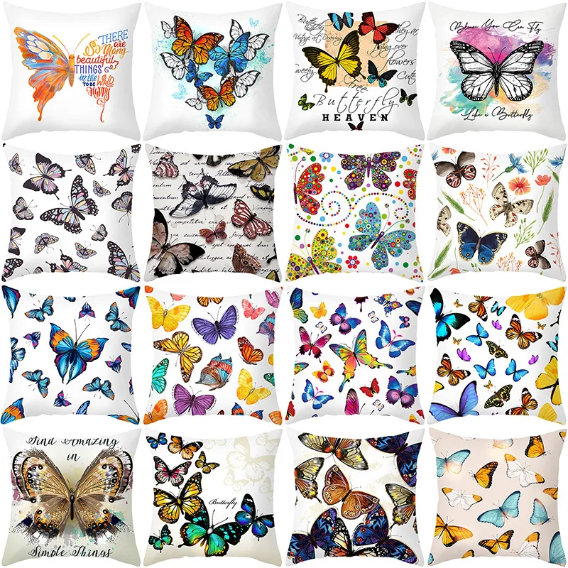 

Разноцветные Фэнтези, разноцветные красочные синие и желтые наволочки, двойные Фэнтези 40x40 45x45, мандала в стиле бохо, домашний декор