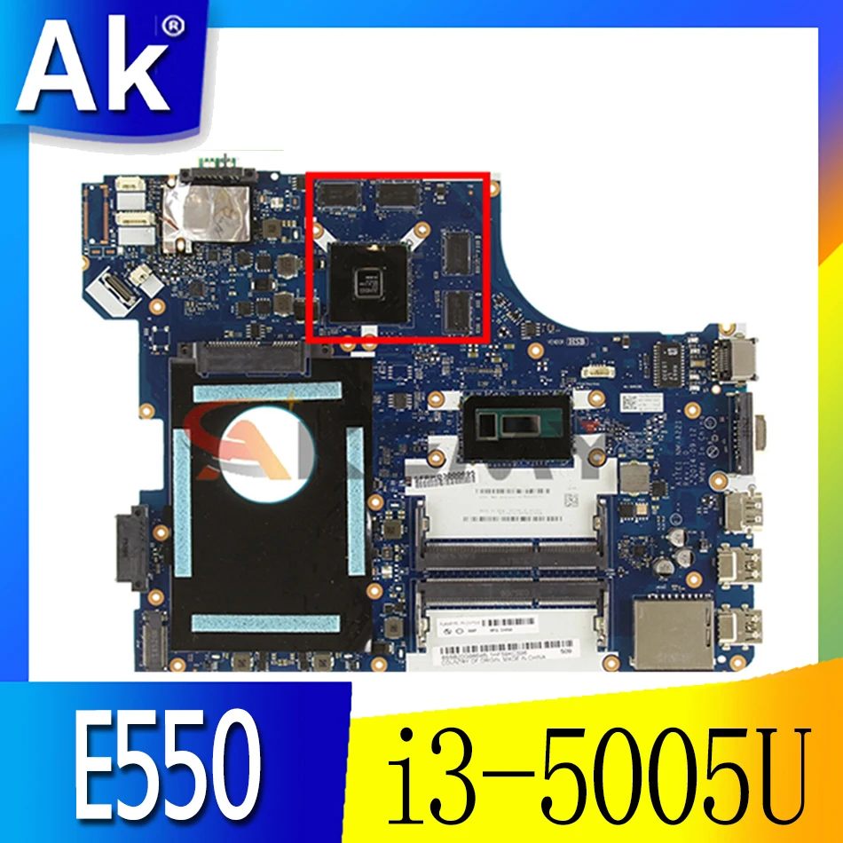 

Thinkpad E550 i3-5005U laptop independent graphics card motherboard.FRU 01EN183 01AW144 01EN182 01AW143