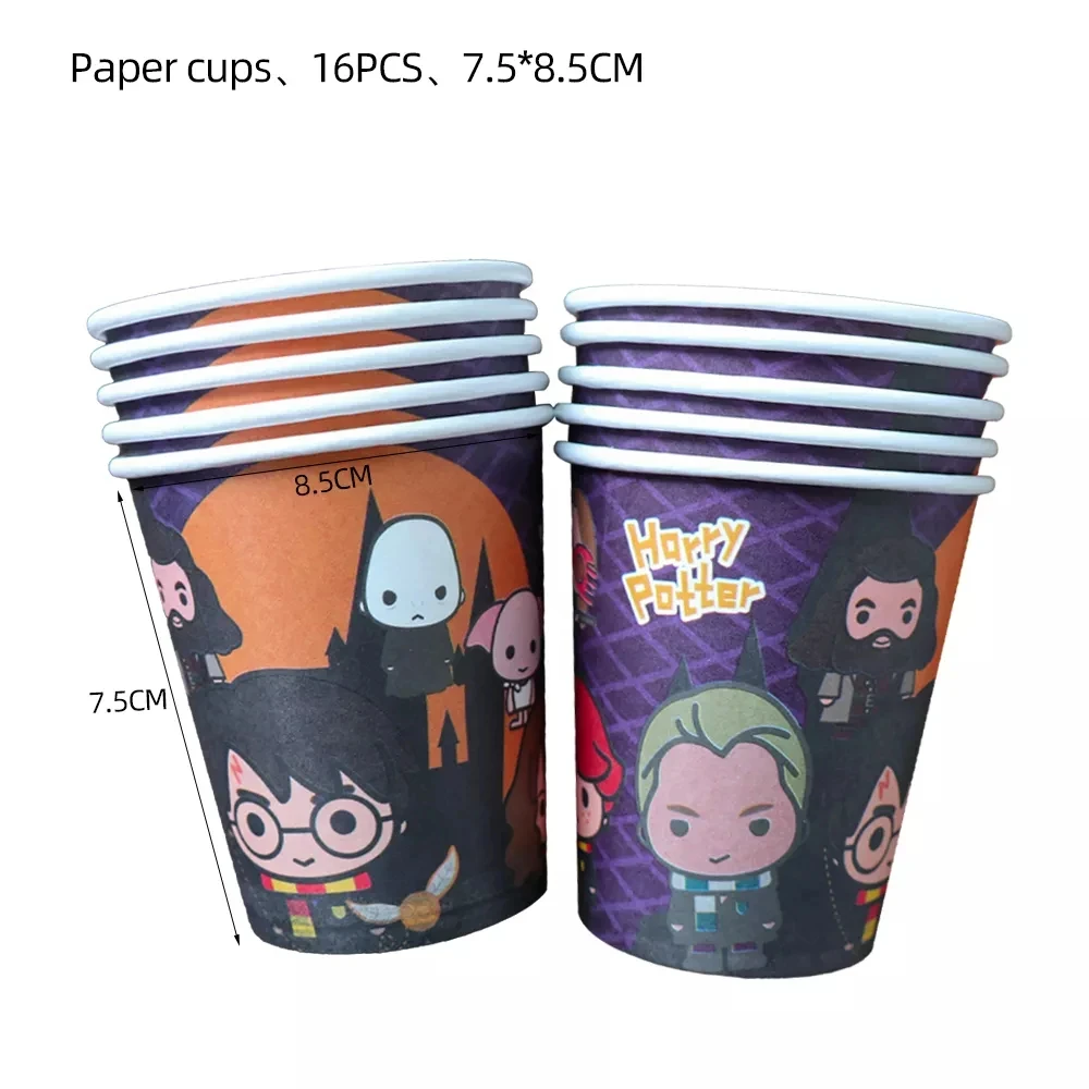 

Одноразовая посуда MINISO Гарри Поттер