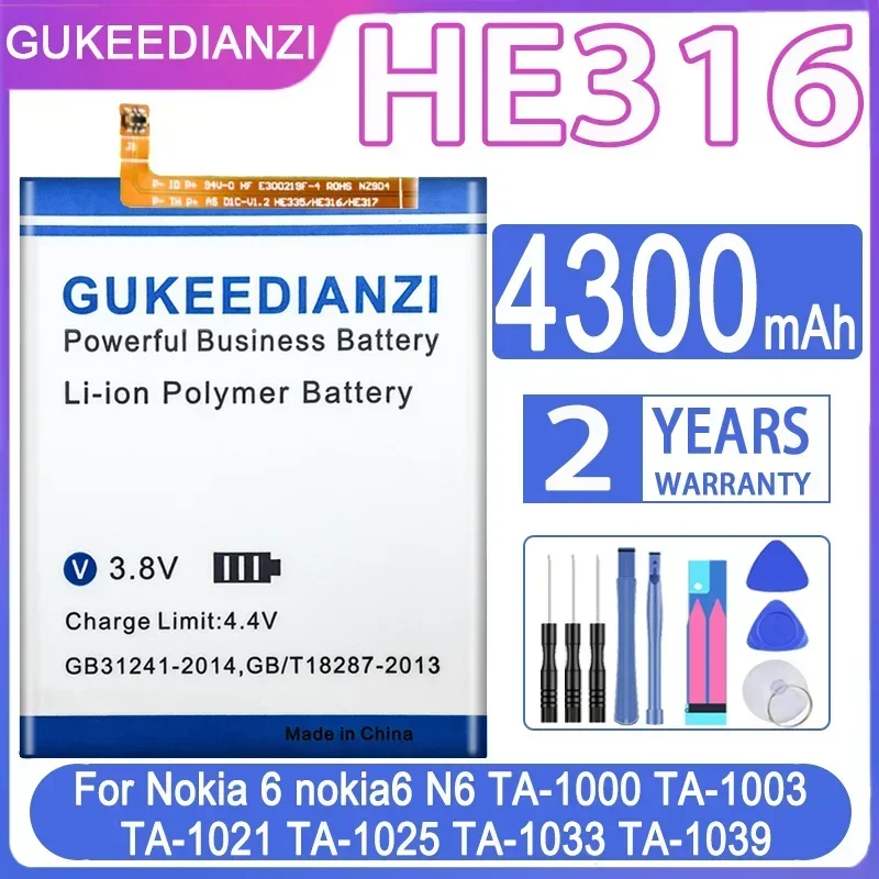 Аккумулятор для телефона NOKIA BL 4B/4U/4D/5F/5K/6F BP 4L/6M/6MT HE316 Nokia 6 N6 E52 E55 E63 E65 E66 E75 N76 N78 N81 N85 N93