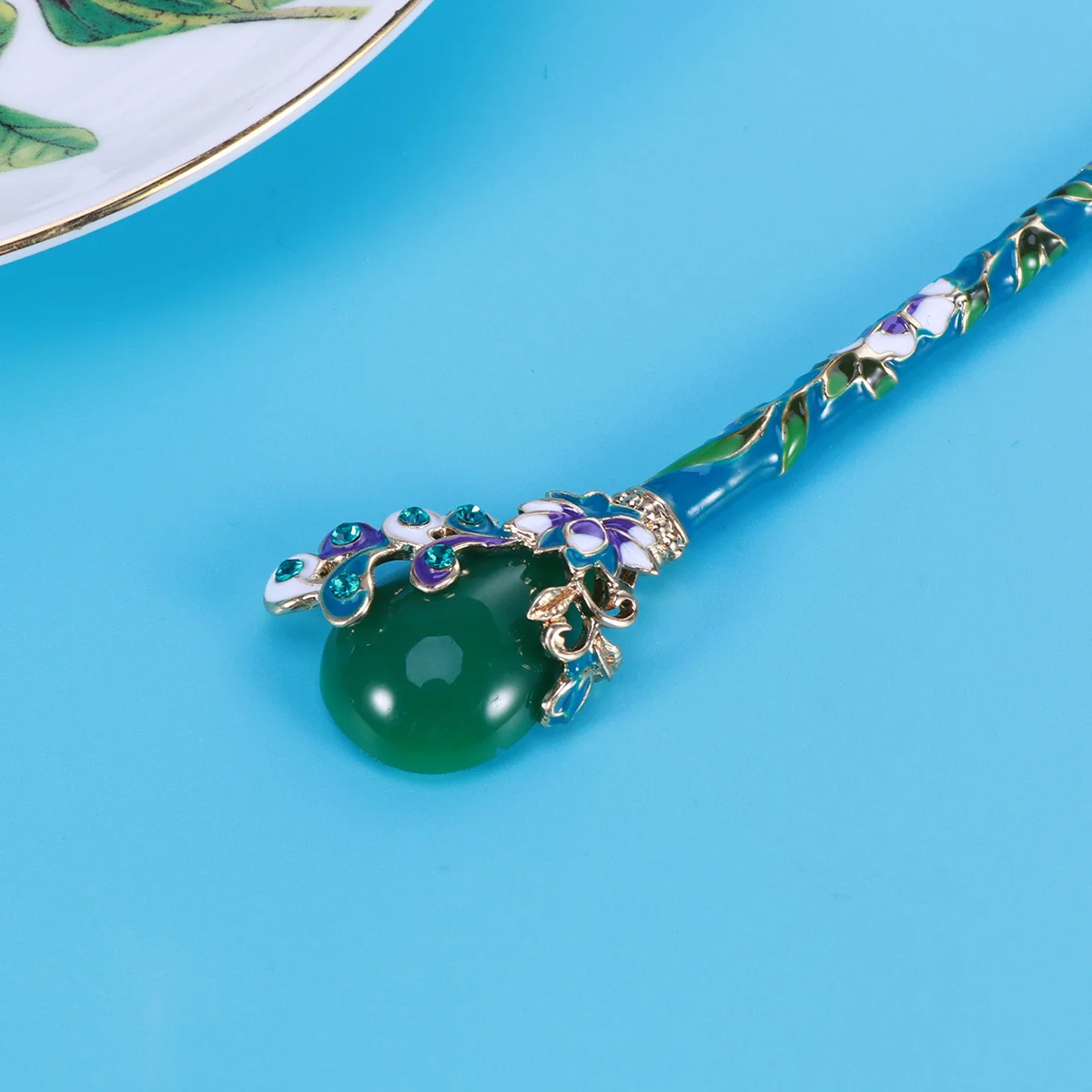 Женские винтажные красные зажимы в виде старинных искусственных когтей