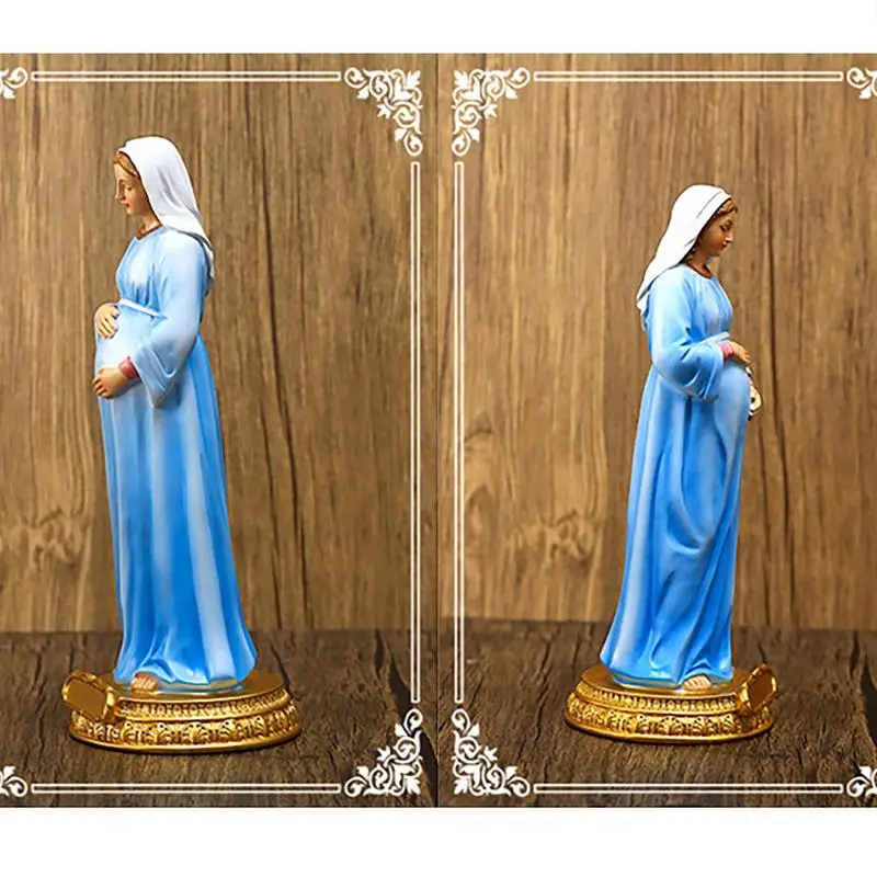 Католическое украшение Девы Марии статуэтка католическая религиозная статуя из