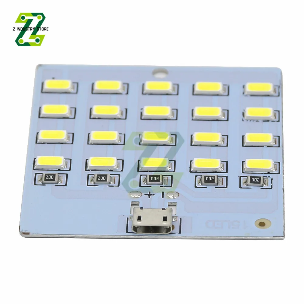 

5730 LED Lighting Panel USB Mobile Light Emergency Light Night Light White 5730 Smd 5V 430mA-470mA DIY for Desk Lamp