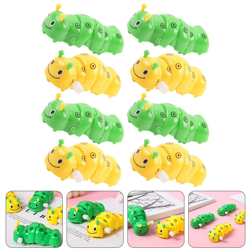 

Caterpillar Toy Cartoon Wind-Up Plaything Clockwork Toys Party Favors Mini Animals