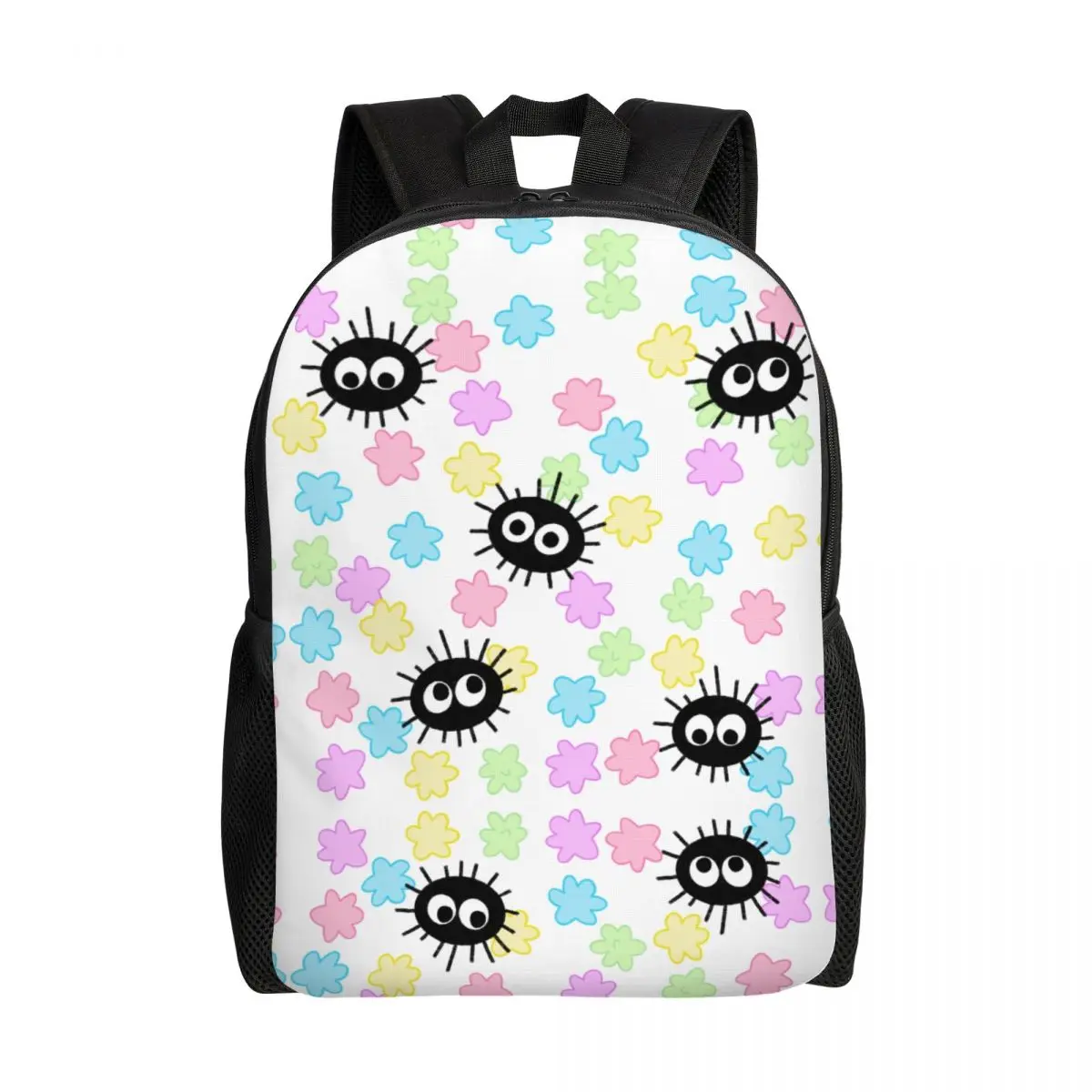 

Konpeito Soot Sprites Laptop Backpack Men Women Casual Bookbag for College School Student Anime Bag
