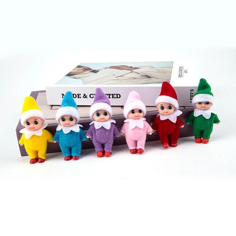 

Creative Christmas Elf Baby Doll Oranments Merry Christmas Decor For Home 2021 Happy New Year Pedents Noel Kids Gifts Favor