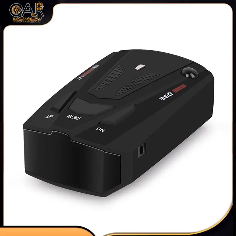 

360 Degree Car Detector 16 Band V7 GPS Speed Safe Detector Voice Alert Chinese English Russian Monitor System