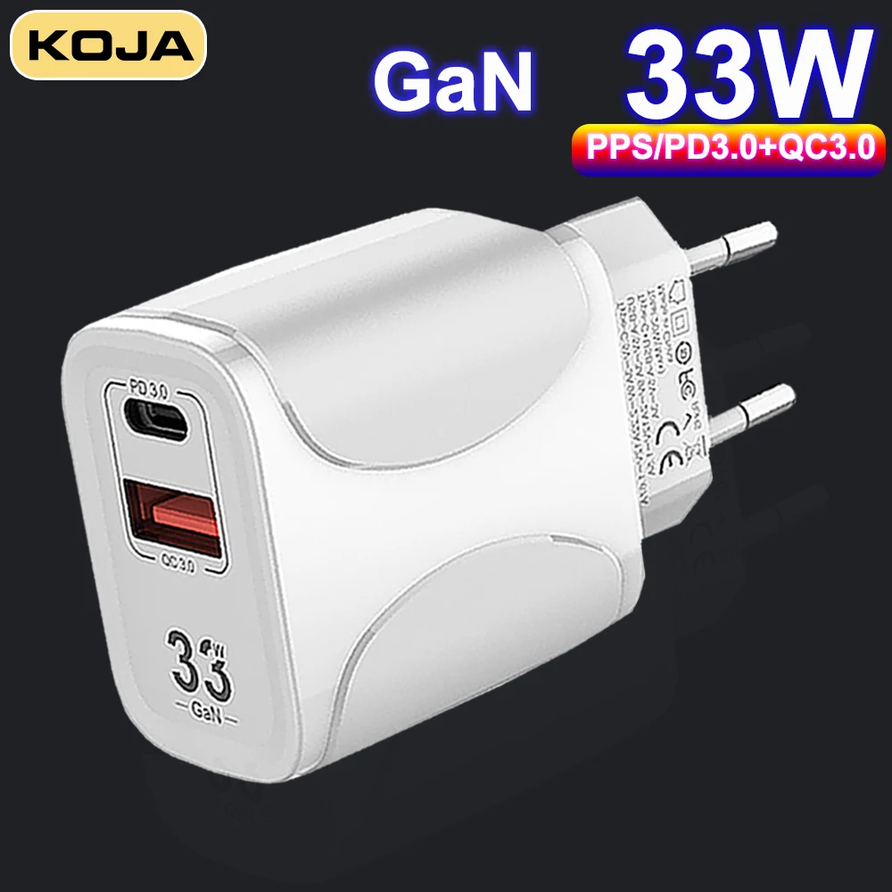 

Сетевое зарядное устройство с 2 портами USB Type-C и поддержкой быстрой зарядки
