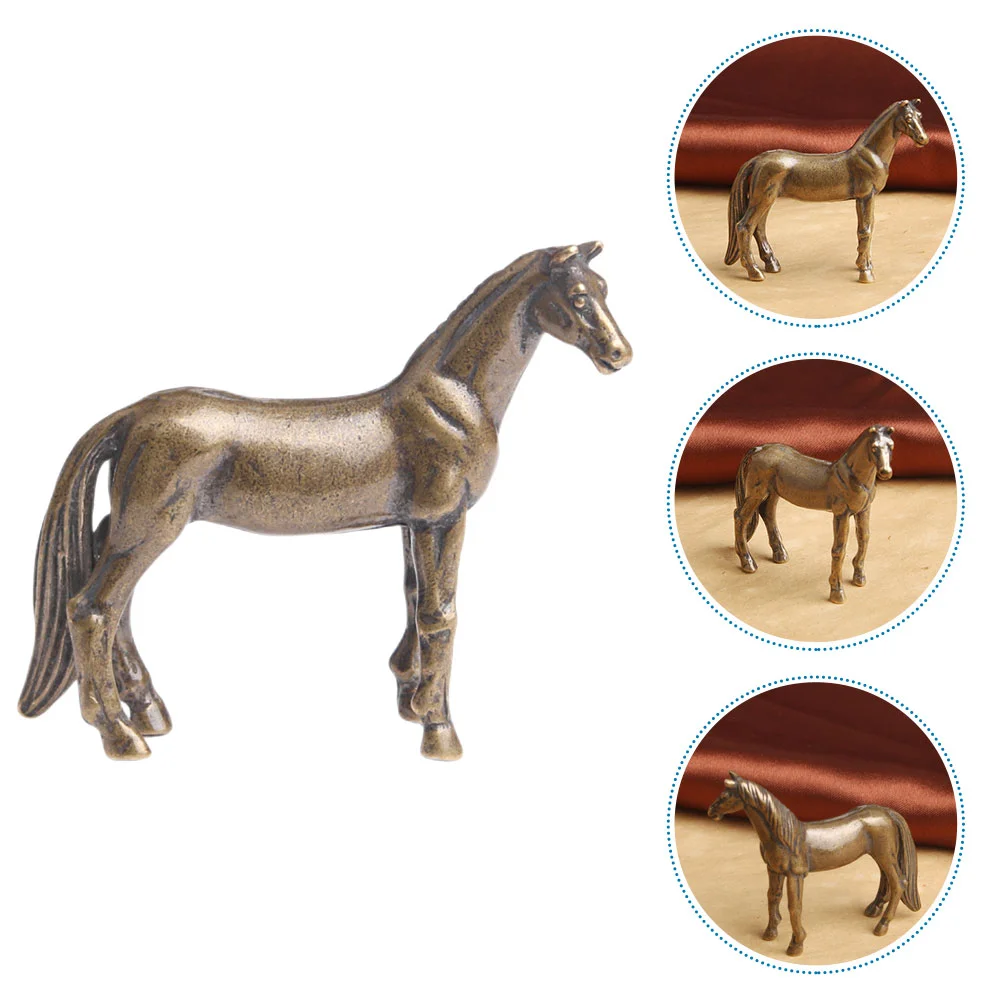 

Succulent Figurine Home Décor Sculpture House Ornaments Horse Ornament Tea Pet Animal Figurines