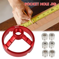 hole puncher locator vertical drill guide positioner aluminum alloy 90 degree straight carpentry jig hinged woodworking tools