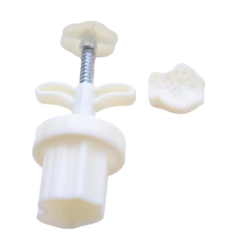 

25g Plastic Material Mooncake Molds Fish Shaped Stamps Moon Cakes Moulds for DIY