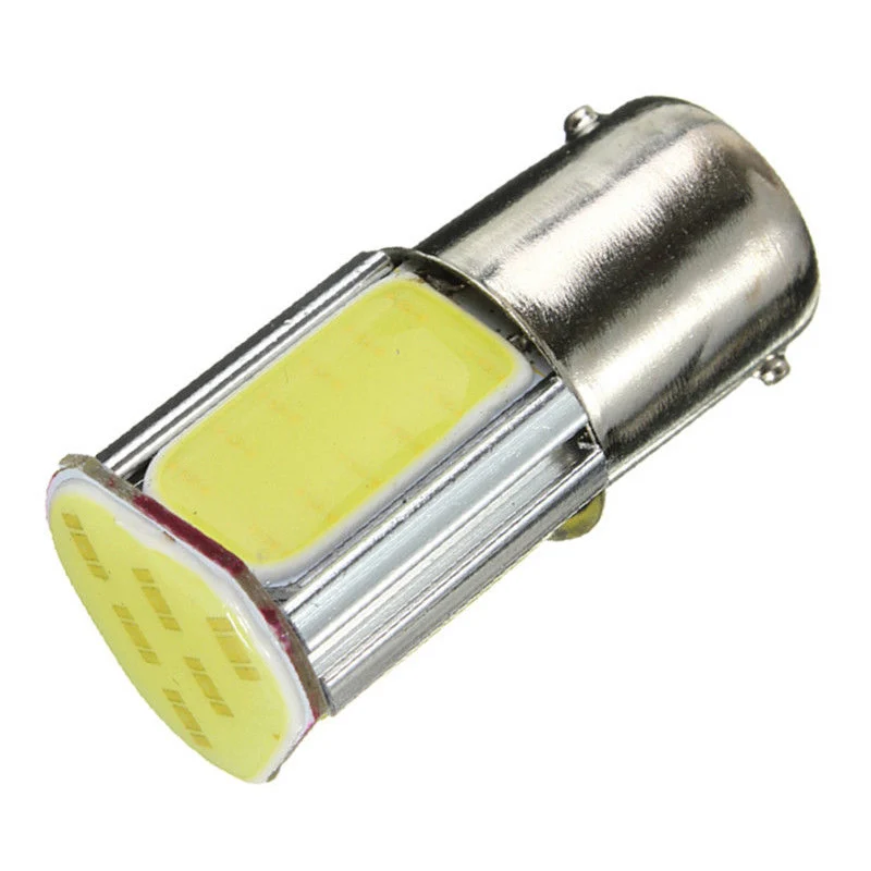 

2 шт 1156 BA15S 382 P21W 4 COB светодиодный 5W задний указатель поворота автомобиля Задняя лампа 12V светильник