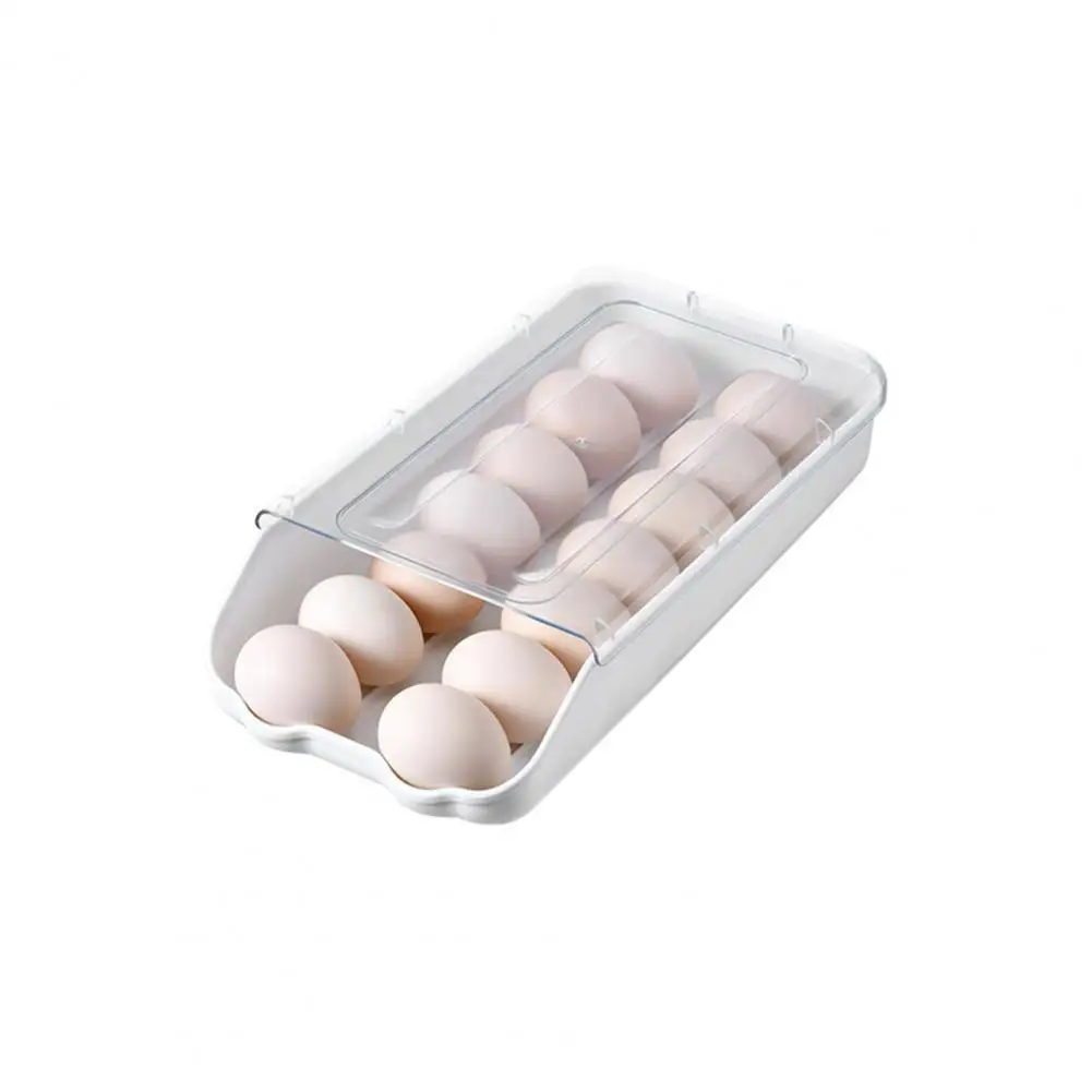 

Simple Storage Box Portable Widely Use Visible Automatic Rolling Egg Storage Box Egg Storage Box Egg Container