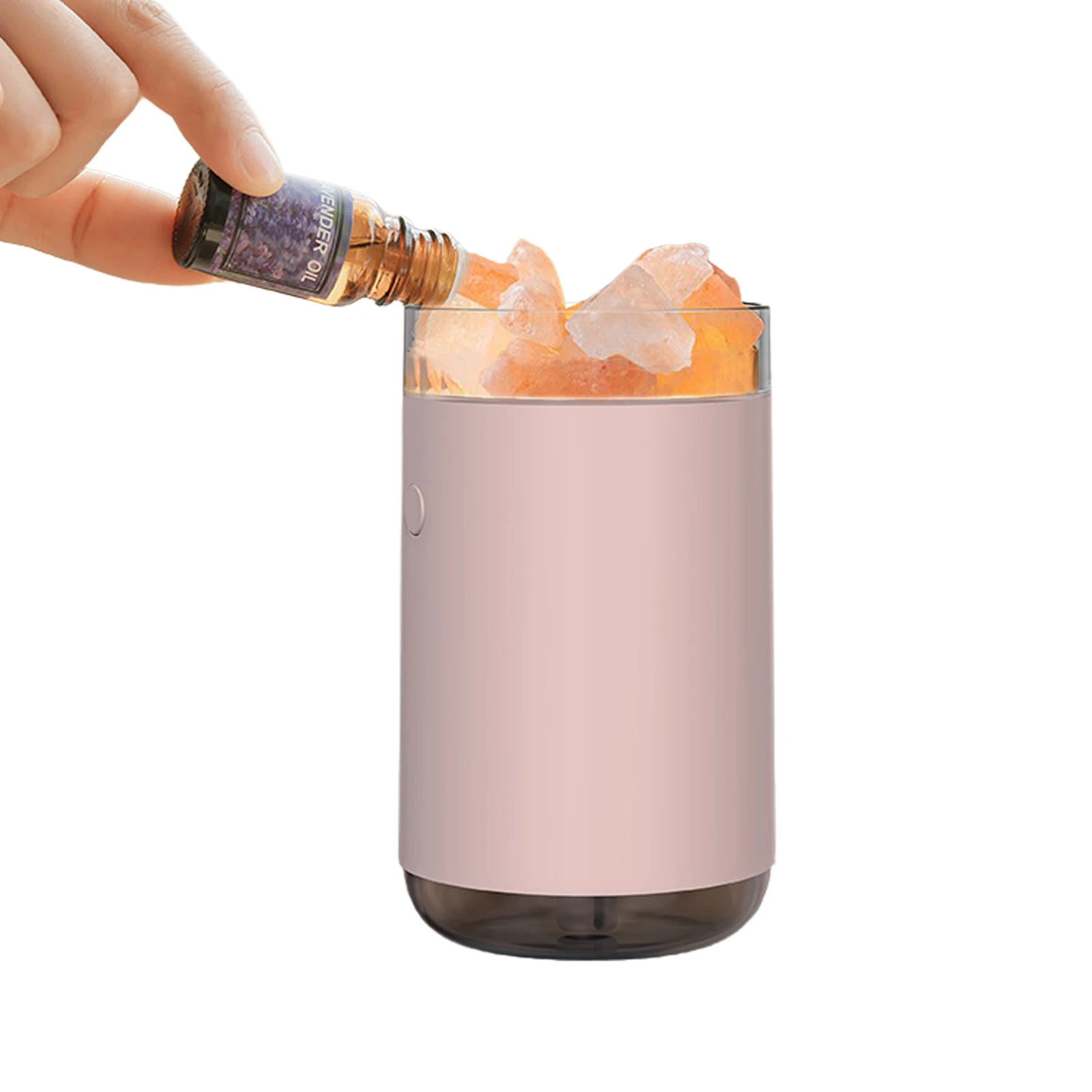 

Salt Lamp Essential Oil Diffuser Mist Humidifier Crystal Salt Stone Air Humidifier Vaporizer Humidifier Crystal Salt Stone Home