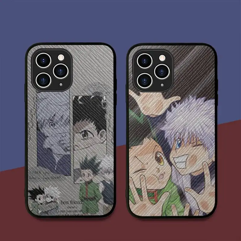 

Hunter x Hunters Phone Case Hard Leather Case for iPhone 11 12 13 Mini Pro Max 8 7 Plus SE 2020 X XR XS Coque