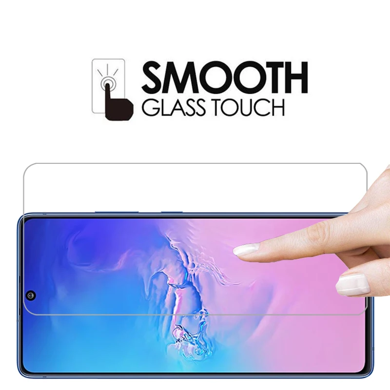 Чехол из закаленного стекла для телефона samsung galaxy s10 lite задняя крышка на s10lite 2020 g770f