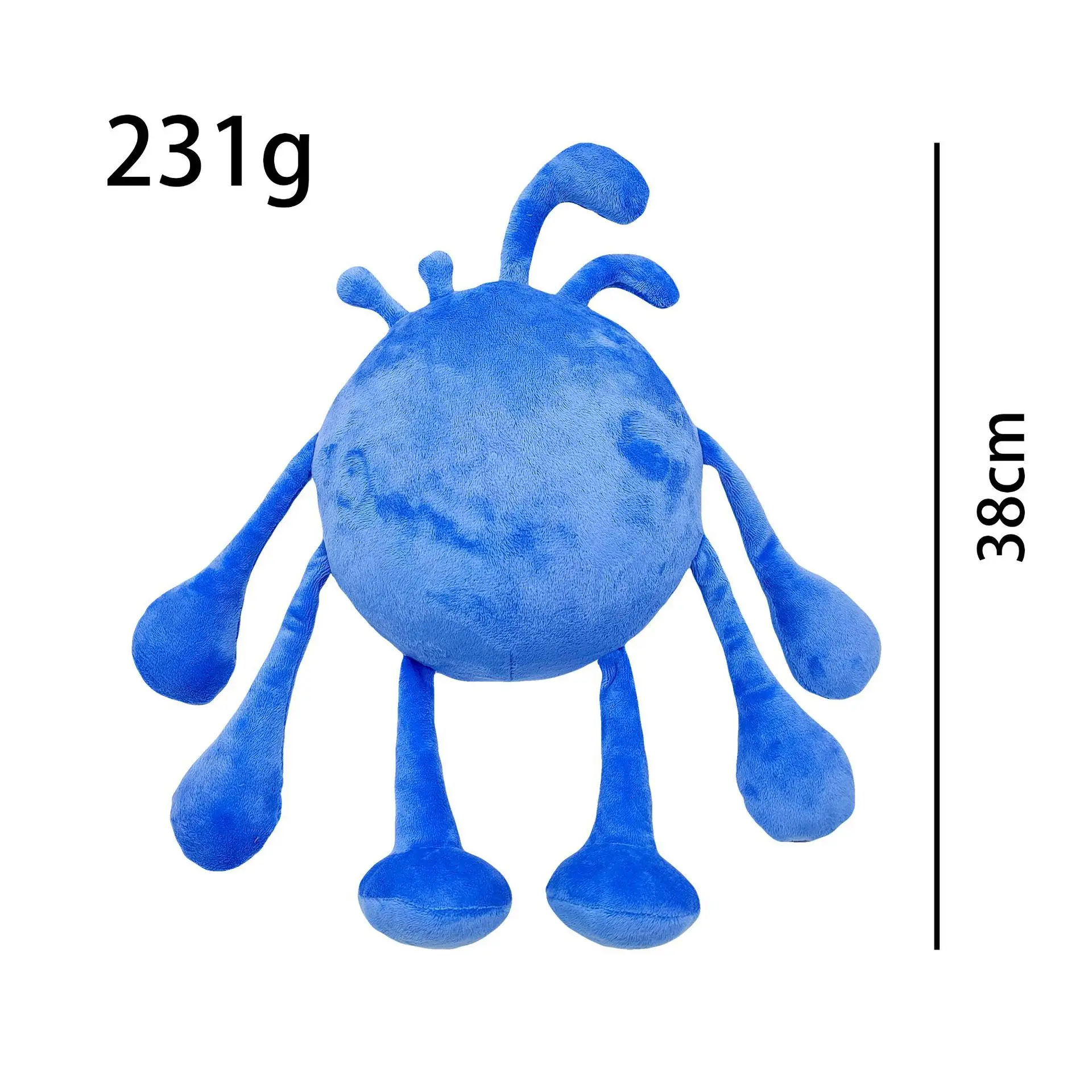 

Плюшевая плюшевая мультяшная анимация странного мира 32 см, персонаж странного мира, Синий монстр, мягкая плюшевая кукла для детей, рождественские подарки