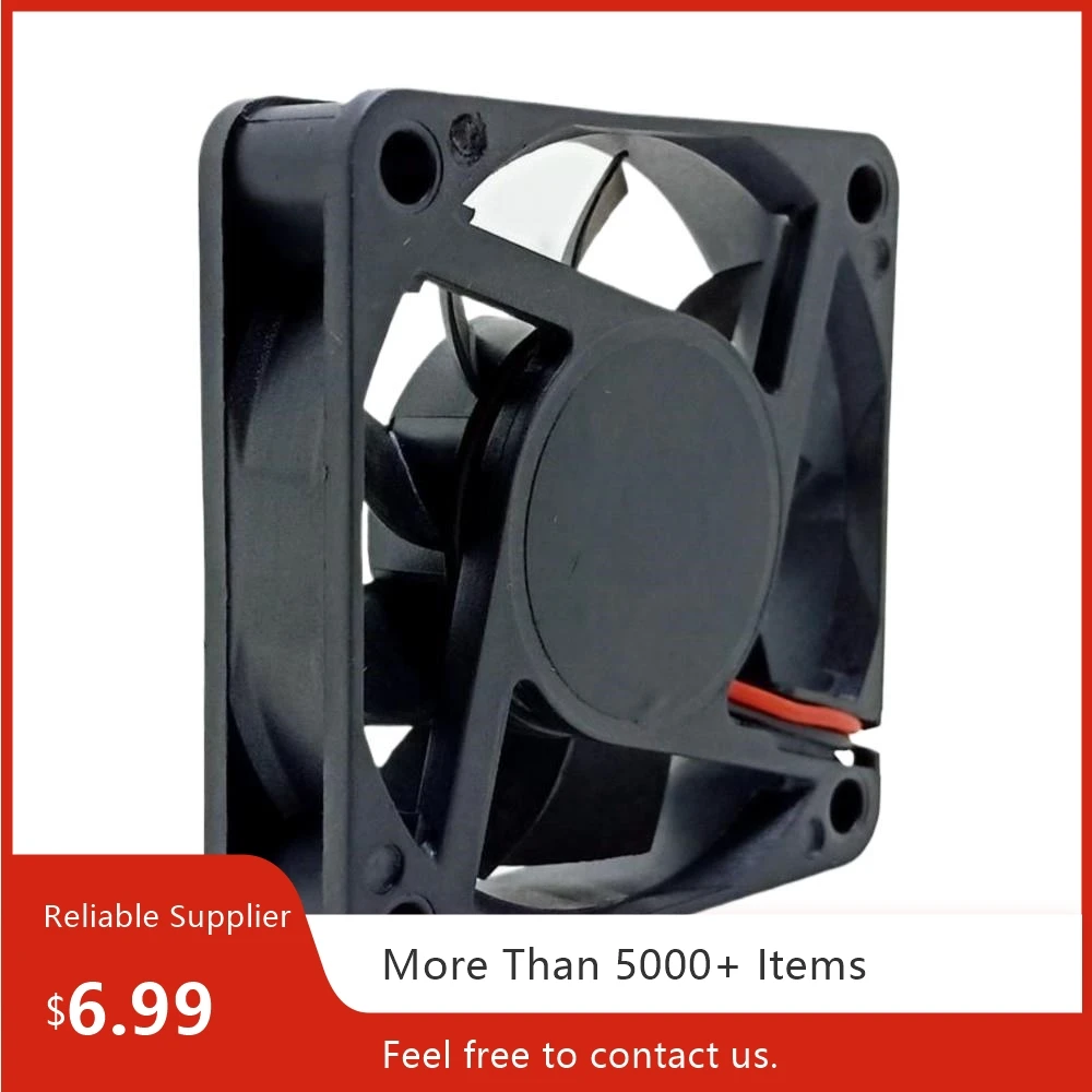 2 шт. 6015 12 В вентилятор высокого объема с двойным шарикоподшипником для корпусов