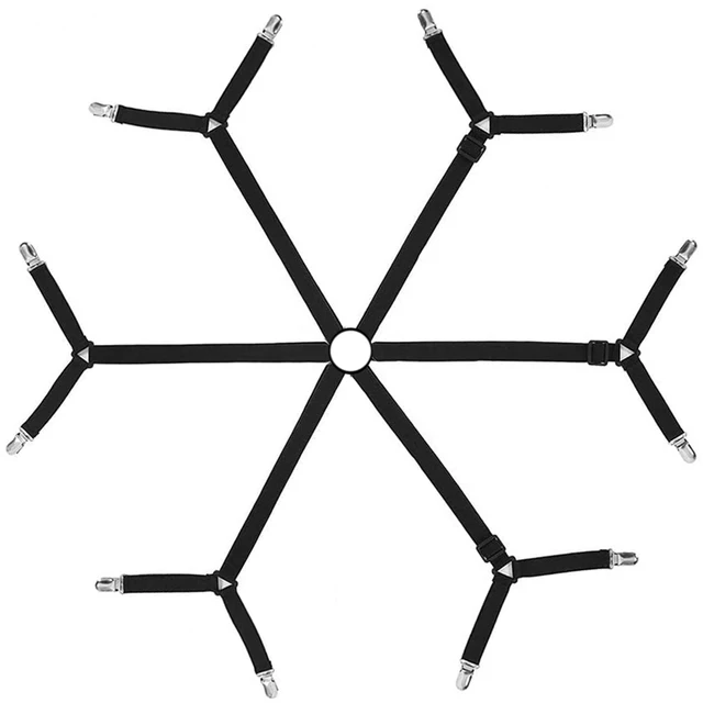 

Регулируемые зажимы для простыни 12 штук