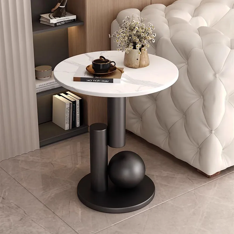 

Korea Tray Coffee Table Free Shipping Black High Hardcover Luxury Side Table Unique Regale Mueble Salon Living Room Decoration