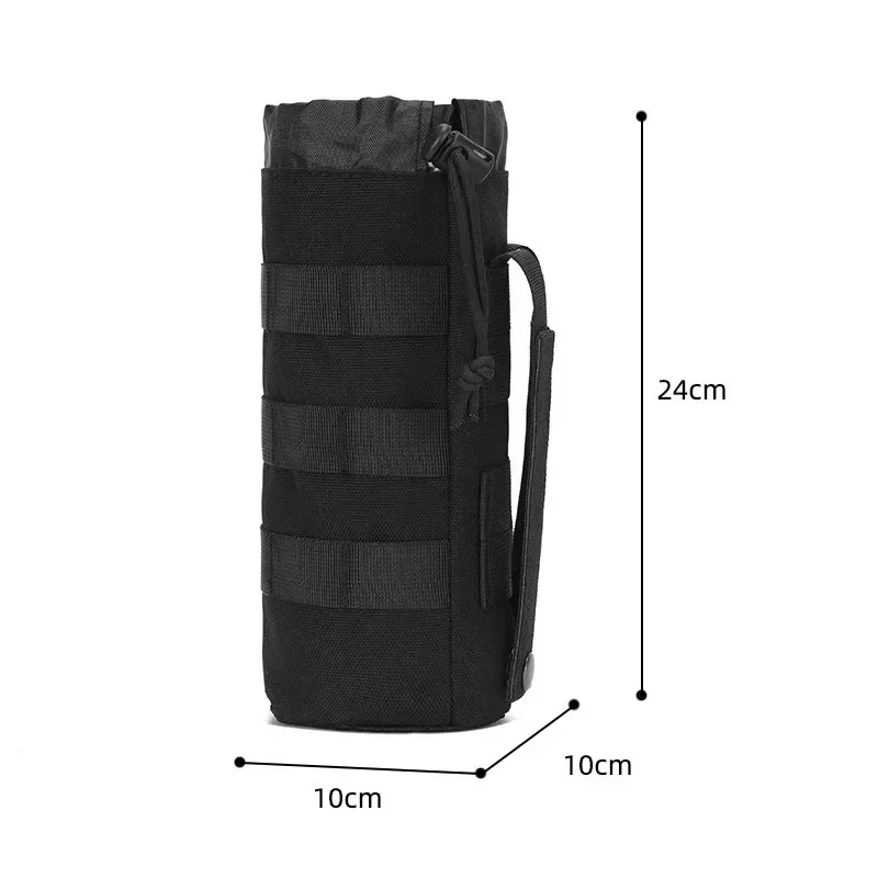 

Тактический держатель для бутылки, походная и уличная военная сумка на шнурке с системой «Молле», многофункциональная бутылка для воды, Сумка для кемпинга