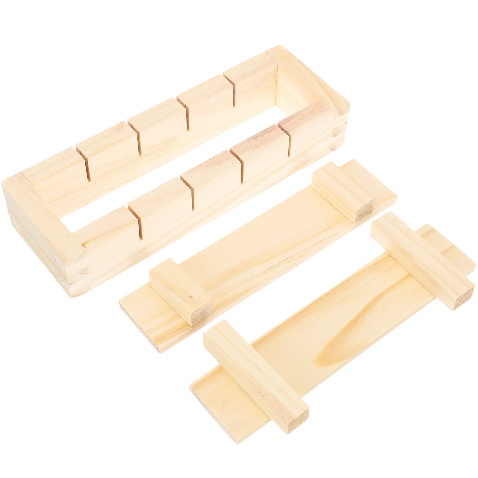 

Sushi Maker Making Roller Press Oshizushi Wood Box Rice Molds Onigiri Machine One Supplies Bento Set Allcube Bazooka Shapes Kit