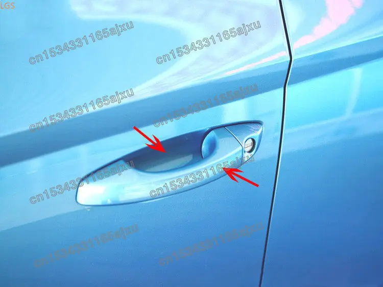 

Автомобильные аксессуары для Skoda Fabia 2015-2017 высококачественные хромированные дверные ручки из АБС-пластика для защиты от царапин