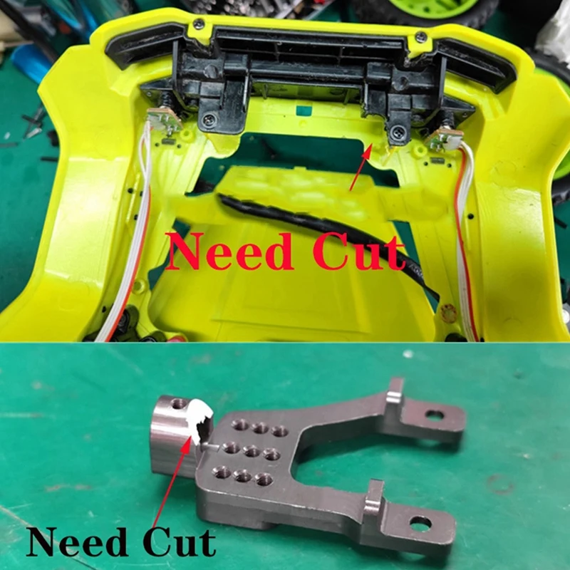 For MN86 390 To 540/550 Motor Converter With 540 27T MN86S MN86K MN86KS MN G500 1/12 RC Car