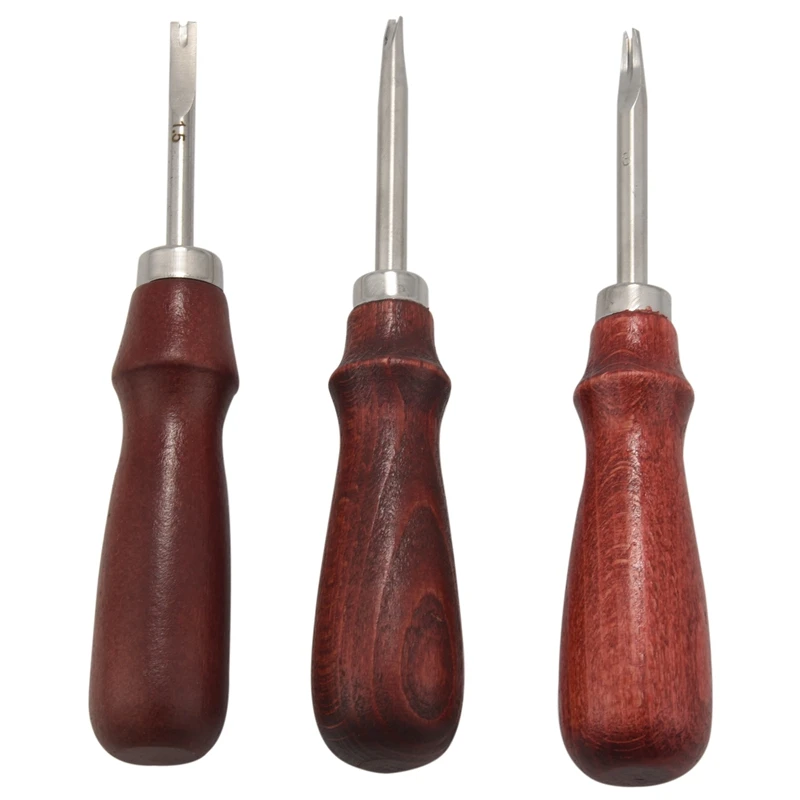 

Новинка 3 шт. 1,5/1,2/1 мм инструмент для обработки кожи с острым краем инструмент для резки