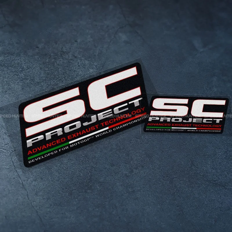 Светоотражающая наклейка на мотоцикл из титанового сплава для SC PROJECT легкая
