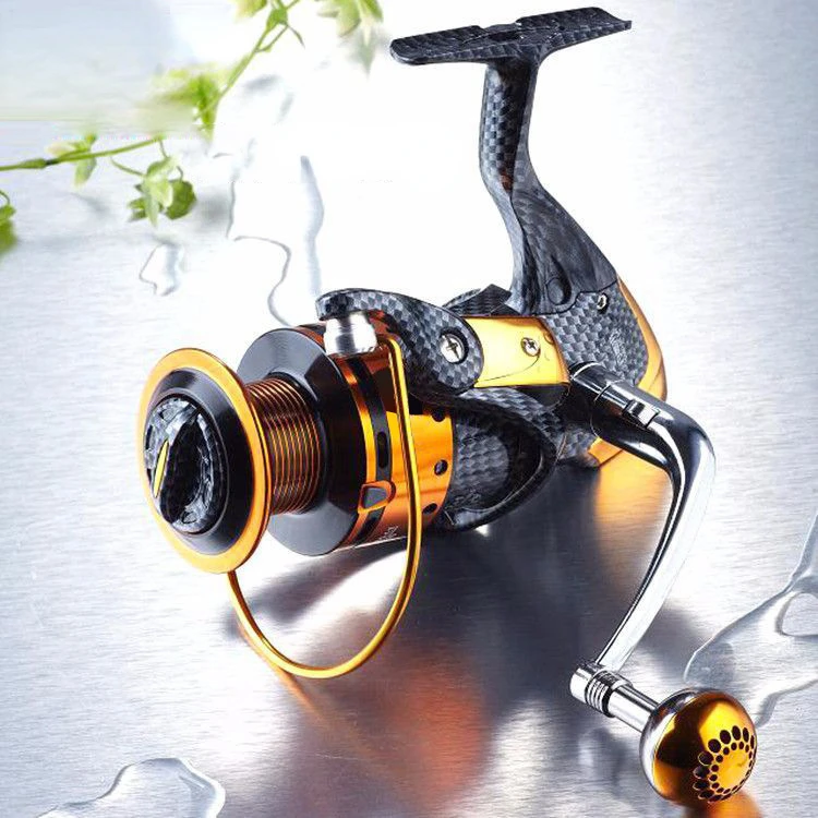 

TT6000 High Carbon Snake Cloth Fishing Reel 13 Shafts No Gap Spinning Wheel Sea Fishing Reel