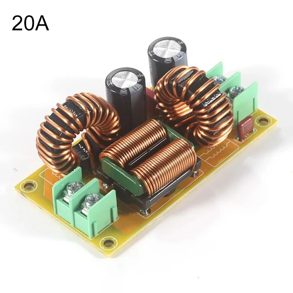 

10A/20A DC50V DC LC фильтр для электромагнитных помех EMI фильтр для автомобилей и мотоциклов сменные аксессуары