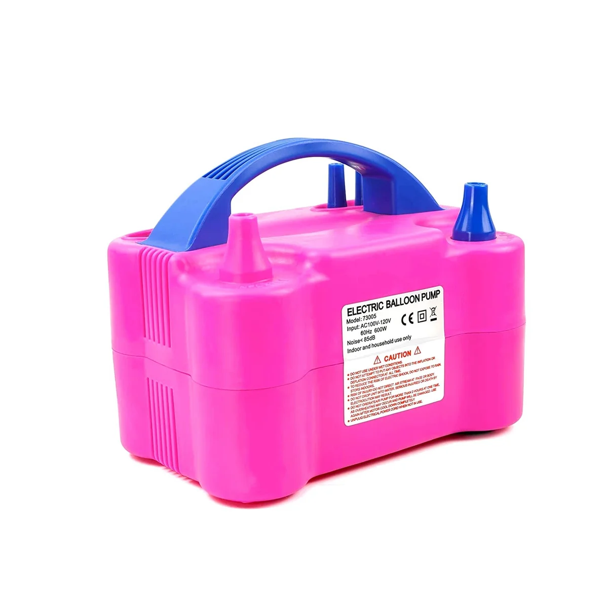 

Electric Air Balloon Pump, Portable Dual Nozzle Electric Balloon Inflator for Party Decoration US Plug