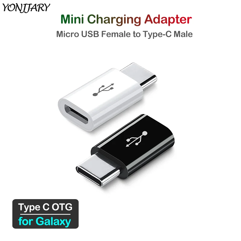 Фото USB Type-C к Micro зарядному преобразователю для Samsung Galaxy A51 A71 A12 A22 A32 A42 A52 A72 A13 A23 A33 A53 A73 -