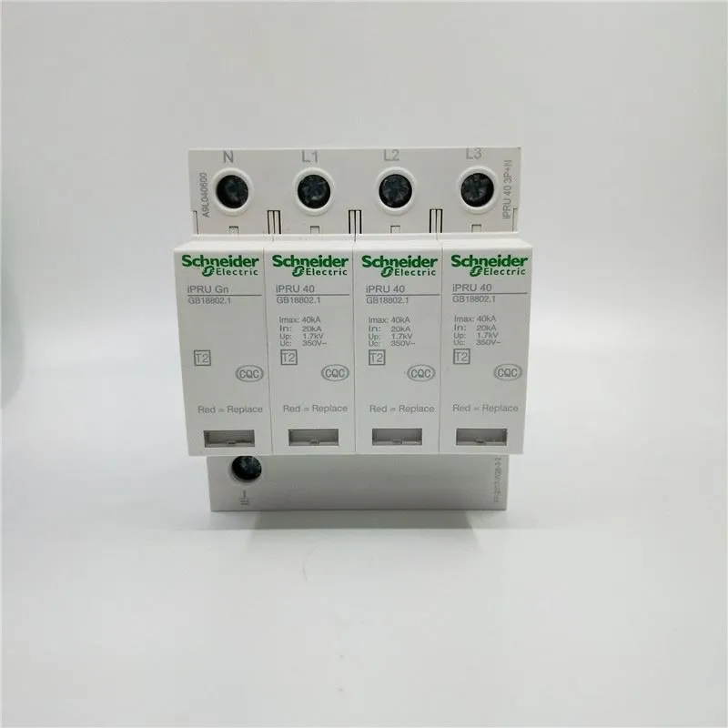 Подключаемый стабилизатор напряжения Schneider electric iPRU 3P + N 10KA 20KA 40KA 65KA 80KA 100KA 120KA TYPE II