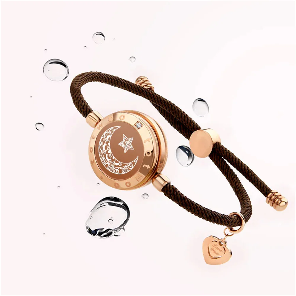 TOTWOO Браслеты на большие расстояния для пар Браслет с вибрацией и подсветкой