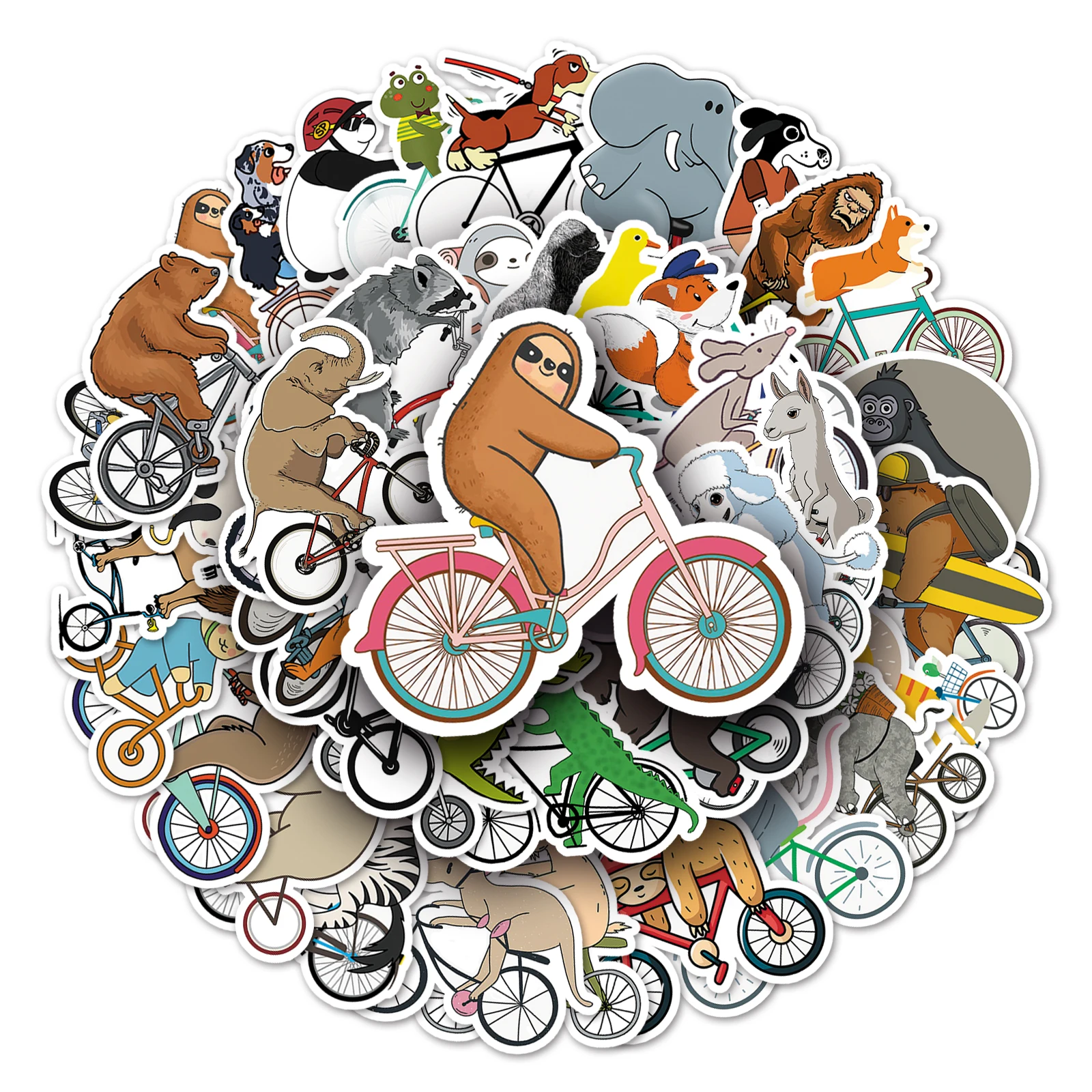 

Водонепроницаемые наклейки 50 шт.